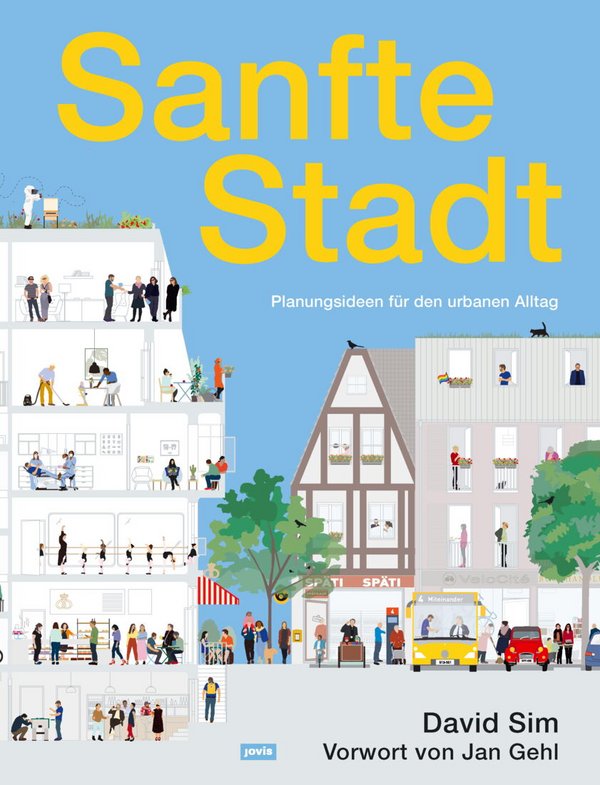 Buchcover: David Sim, Sanfte Stadt